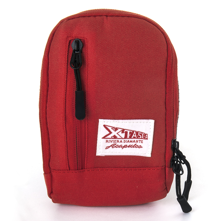 Bolsa de brazo roja para celular