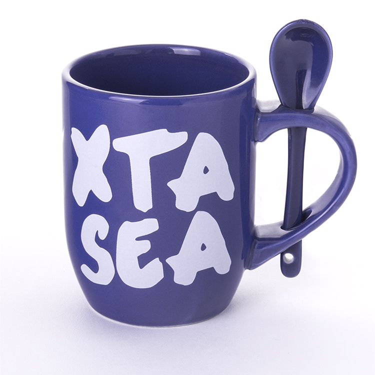 Taza azul